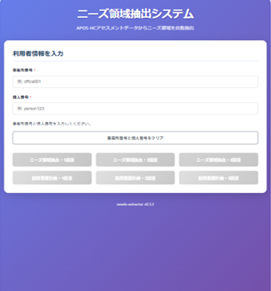 家族情報画面説明画像